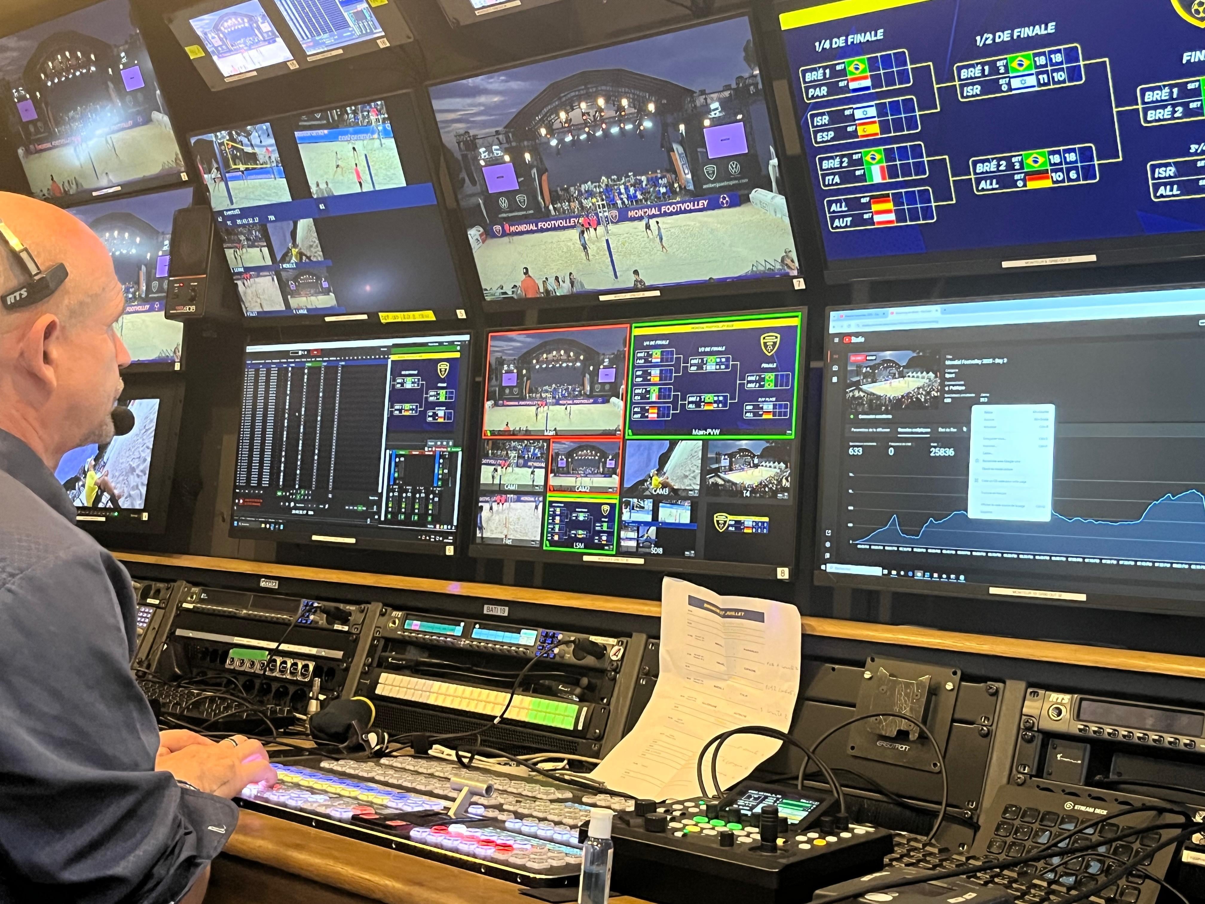 Diffusion en live événements sportifs